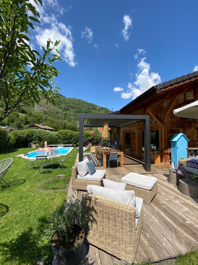 Grand Chalet A La Montagne Бур-Сен-Морис Екстериор снимка