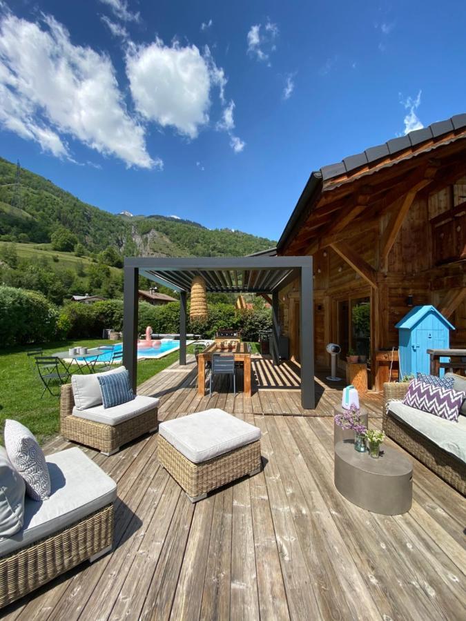 Grand Chalet A La Montagne Бур-Сен-Морис Екстериор снимка
