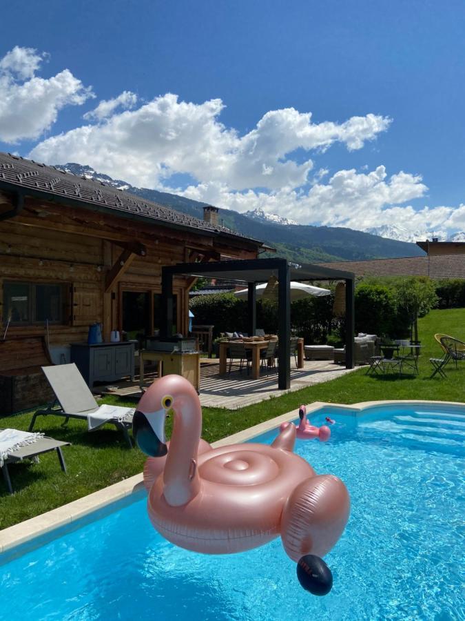Grand Chalet A La Montagne Бур-Сен-Морис Екстериор снимка
