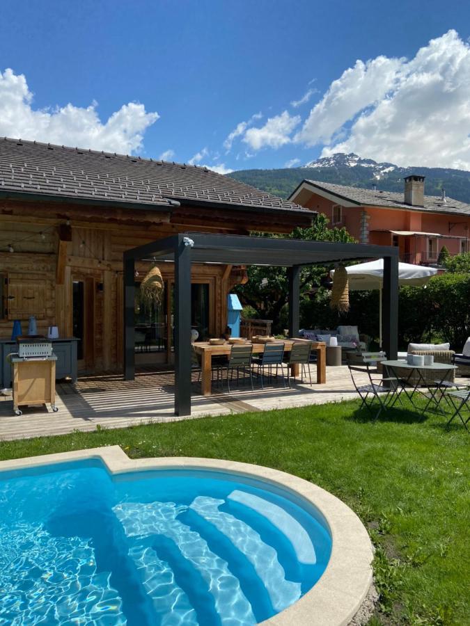 Grand Chalet A La Montagne Бур-Сен-Морис Екстериор снимка