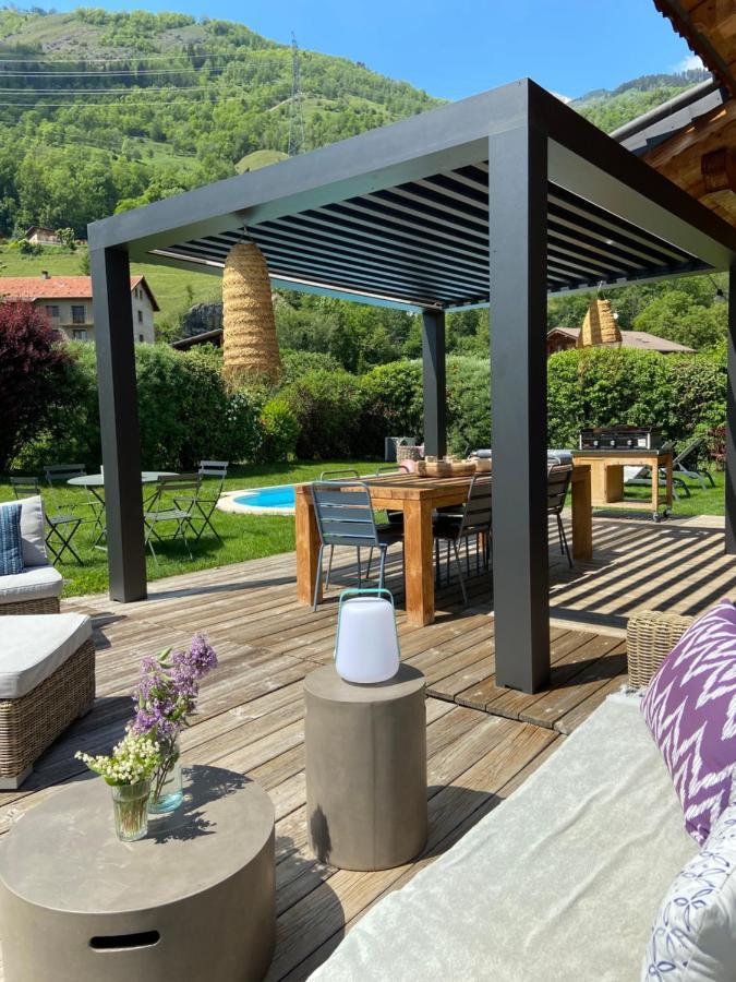 Grand Chalet A La Montagne Бур-Сен-Морис Екстериор снимка