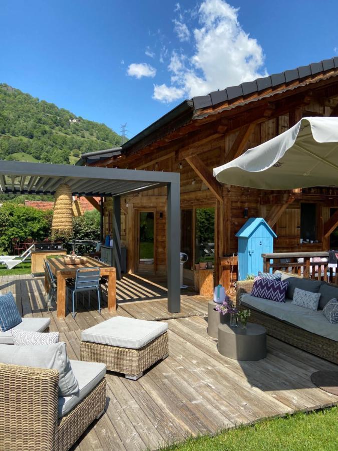Grand Chalet A La Montagne Бур-Сен-Морис Екстериор снимка