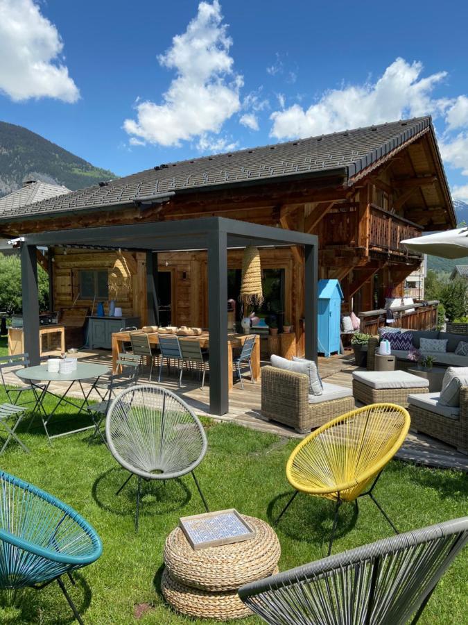 Grand Chalet A La Montagne Бур-Сен-Морис Екстериор снимка