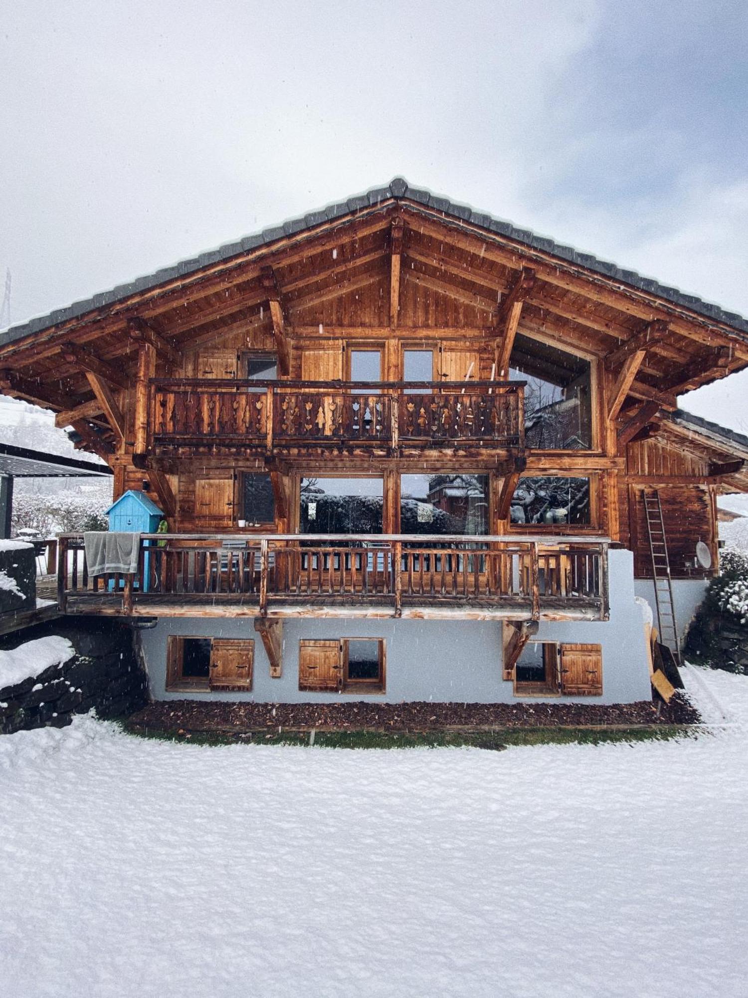 Grand Chalet A La Montagne Бур-Сен-Морис Екстериор снимка