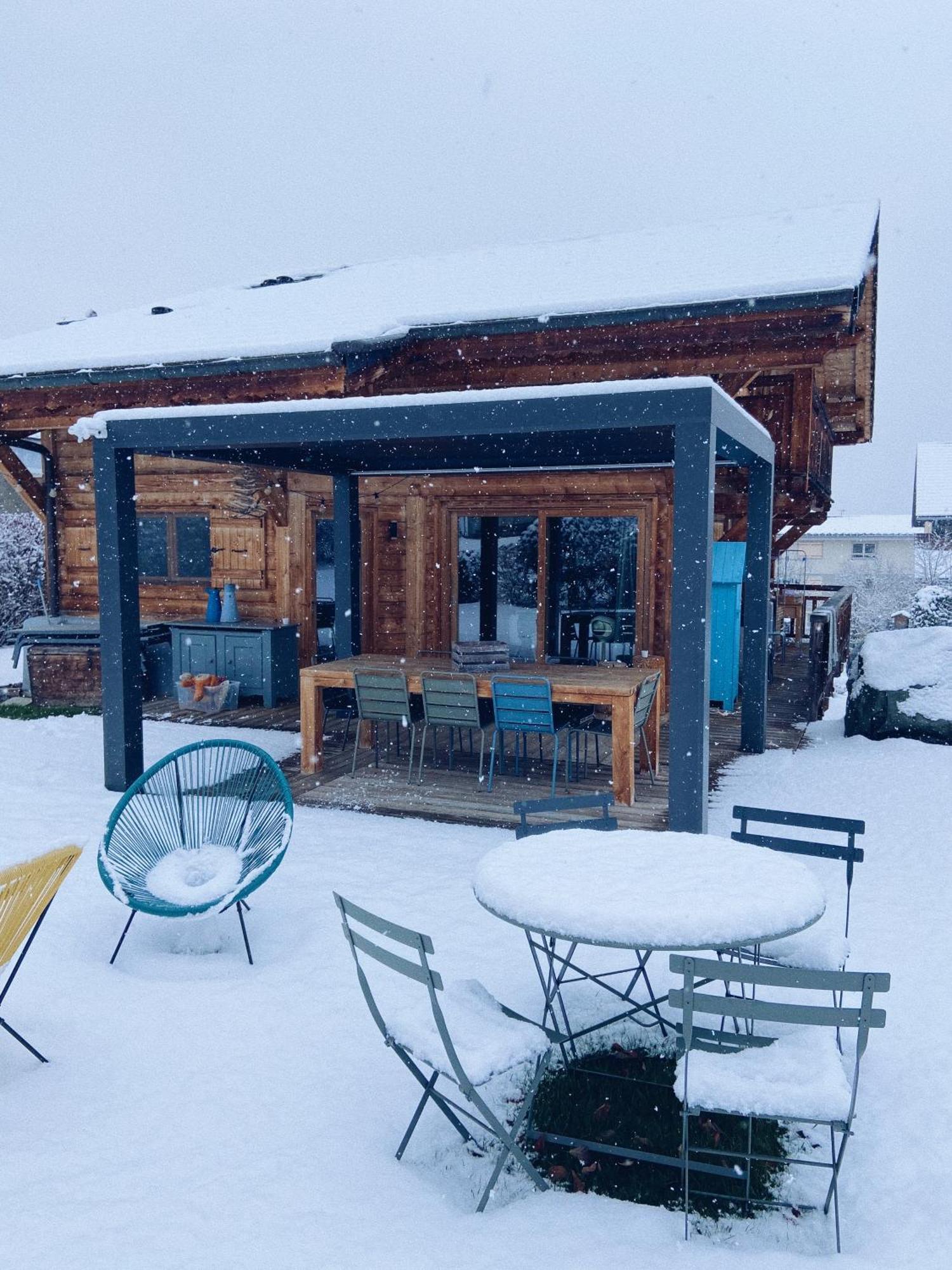 Grand Chalet A La Montagne Бур-Сен-Морис Екстериор снимка