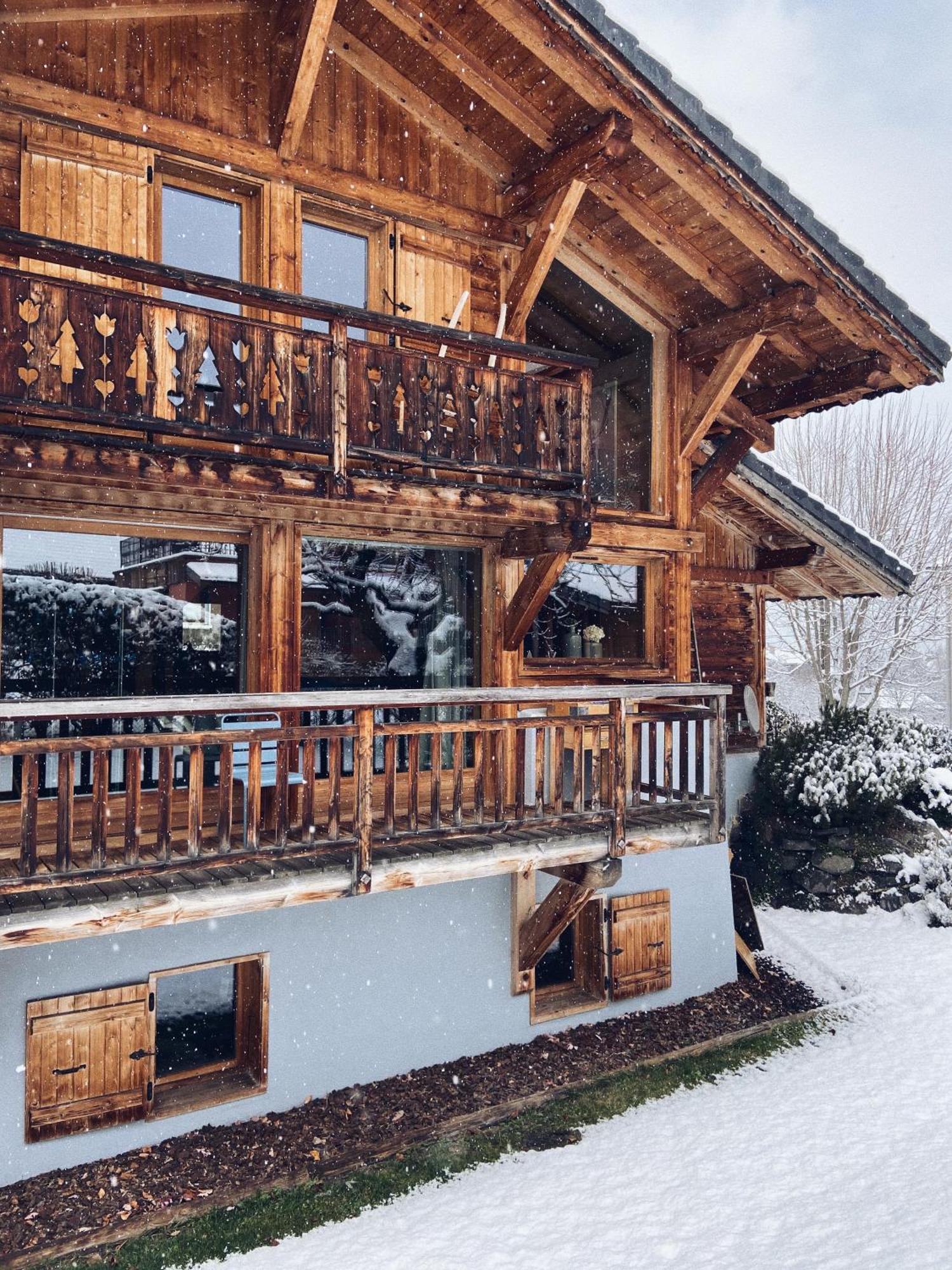 Grand Chalet A La Montagne Бур-Сен-Морис Екстериор снимка